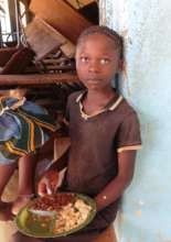 Feeding programme - Nyawa Junior Secondary School