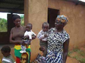 Widow and grandmother with infants