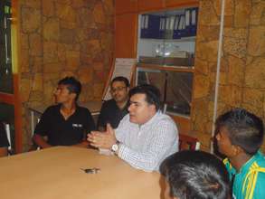 meeting with Executive director
