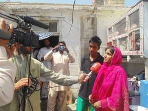 interview of Faizan's family