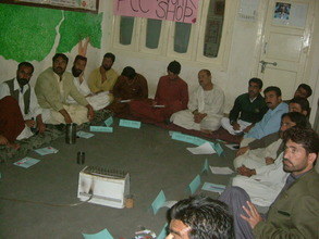 a group of community members