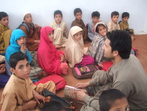 session with children