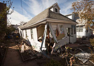 The aftermath of Hurricane Sandy