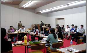 Participants from Kobe, Kyoto and other areas