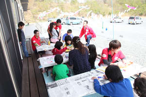 Koinobori time (Soma, Fukushima - 29 Apr 2012)