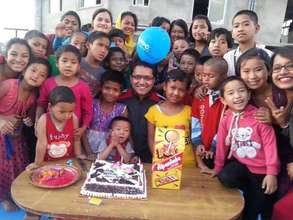 Birthday celebration..