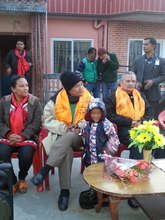 Welcoming to Ex. Prime Minister