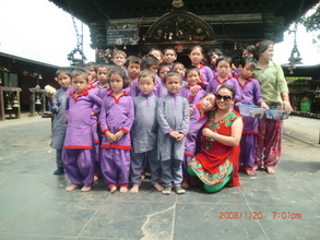 Kavre Visit with Chairperson Menuka