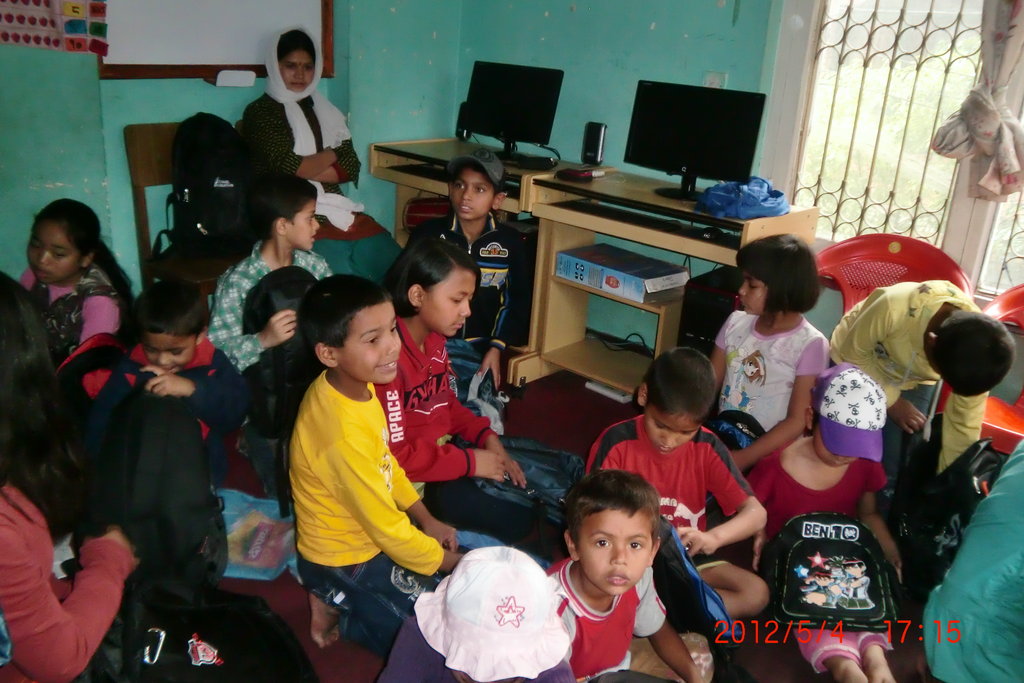 Support for 25 helpless children