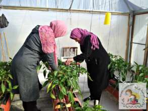 Women learn together - hands-on!