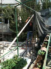 Work currently going on in the micro-farms