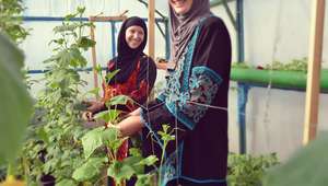 Benefits of rooftop gardens also reach young women