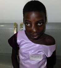 Agnes after receiving treatment.