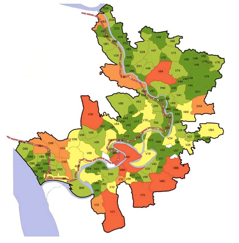 An example map of Matlab