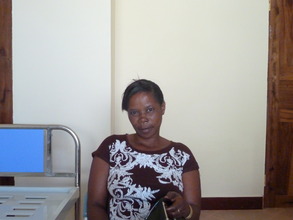 Happiness receives cervical cancer screening.