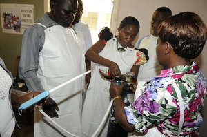 Building Capacity: Learning to use new equipment