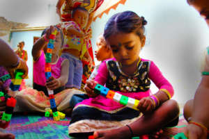Agastya bringing colors in children's lives!