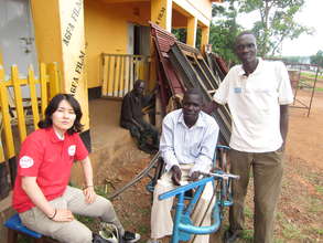 May 14th, 2012 - Mr. MOSES (right) with AAR staff