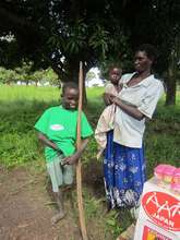 Beneficiary with her mother