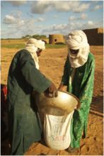 Food transport by hand