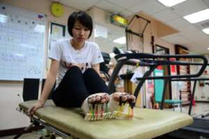 Hui-Chu underwent rehabilitation at Sunshine