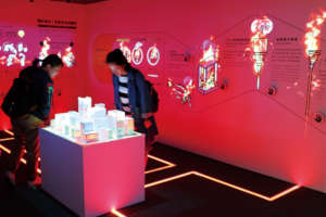 Interactive room about fire dangers in the home