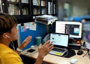 Online burn prevention activity