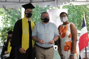 Awards during the fifteenth graduation ceremony