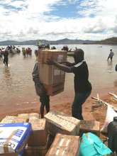 African Steps sends regular shipments of supplies