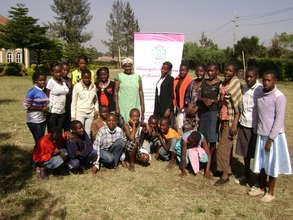 Girls participating in session