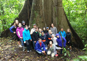 GREEN program students at La Reserva