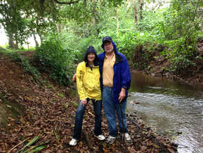Tom and Sharon Miller, board member, at Rio Sol