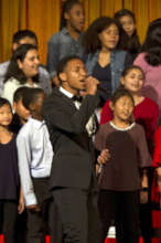 Brandon performing