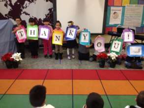 Our students are so grateful for your support!