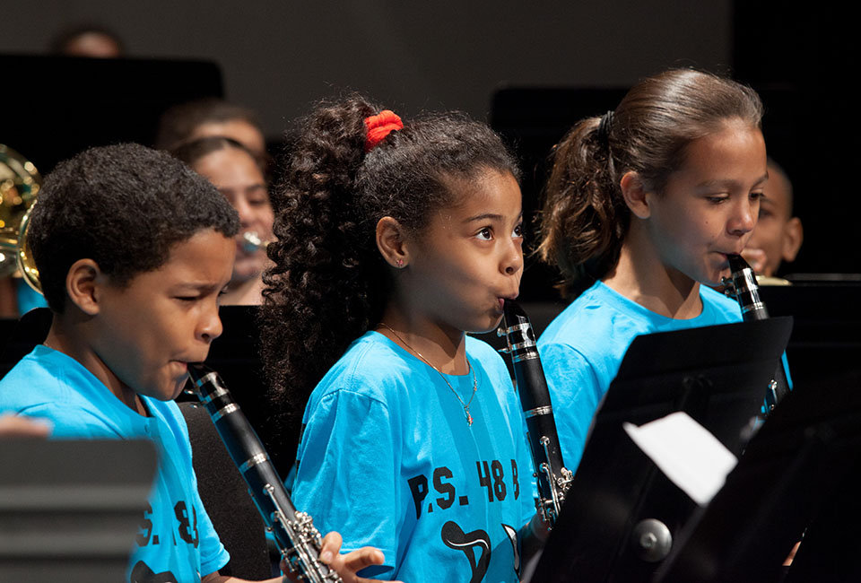 Band students play with passion!