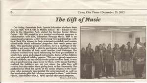 Co-op City Times Features ETM Students