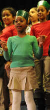 Students add choreography and holiday colors