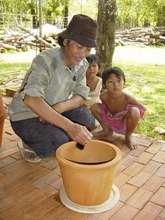 Female worker prepares CWP for sale