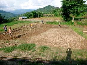 Laying out the field