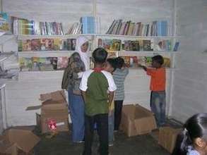 Puspem house of reading center in Bakoy refugee Ca