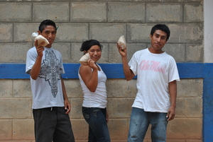 SAT entrepreneurs with their products