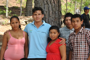 Inspirational tutor Danys and his students