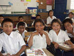 Primary Students during class