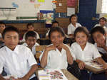 Primary Students during class