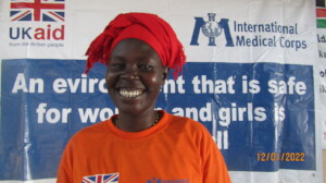 Angelina, a participant in our GBV program