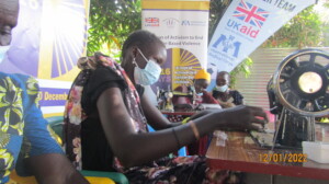 GBV program participants learn new skills