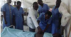 Hands on training at Kajo Keji, South Sudan