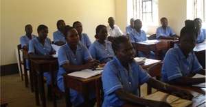 Classroom session at Kajo Keji, South Sudan