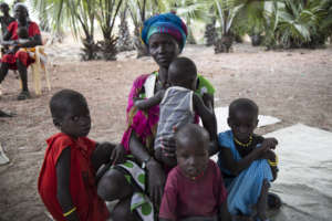 Martha and four of her children