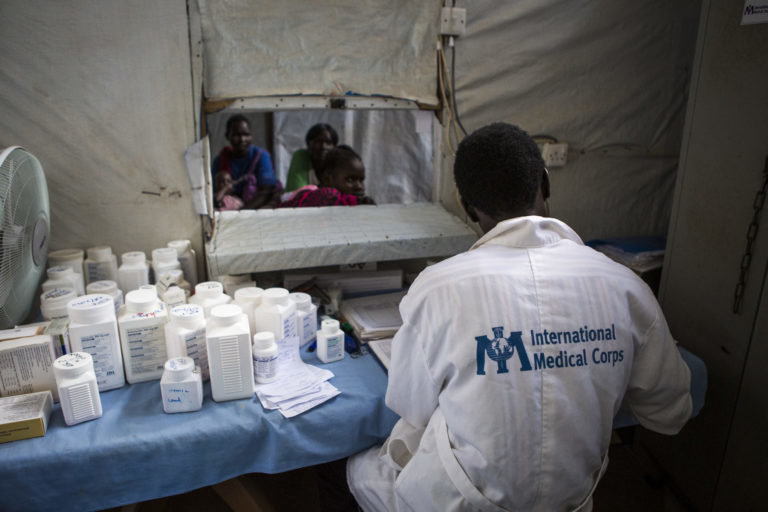 Pharmacy at Int'l Med Corps' Health Clinic